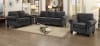 Cornelia 2 Piece Sofa Set in Dark Grey by Home Elegance - HEL-8216DG - Image 2 of 0