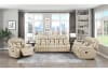 Amite Double Reclining Love Seat in Beige Fabric by Home Elegance - HEL-8229NBE-2 - Image 3 of 0