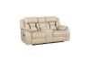 Amite Double Reclining Love Seat in Beige Fabric by Home Elegance - HEL-8229NBE-2 - Image 4 of 0