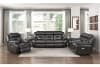 Amite Power Double Reclining Love Seat in Gray Fabric by Home Elegance - HEL-8229NDG-2PW - Image 3 of 0