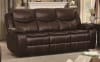 Bastrop Double Reclining Sofa in Dark Brown by Home Elegance - HEL-8230BRW-3 - Image 1 of 0