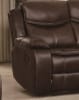 Bastrop Double Reclining Sofa in Dark Brown by Home Elegance - HEL-8230BRW-3 - Image 4 of 0