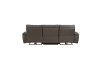 Maroni 2 Piece Power Double Reclining Sofa Set in Dark Brown Fabric by Home Elegance - HEL-8259RFDB-PWH - Image 4 of 0