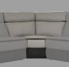 Laertes Sectional Reclining Sofa in Taupe by Home Elegance - HEL-8318-6C - Image 3 of 0