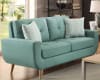 Deryn Love Seat in Teal by Home Elegance - HEL-8327TL-2 - Image 1 of 0