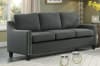 Pagosa 2 Piece Sofa Set in Dark Grey by Home Elegance - HEL-8328 - Image 3 of 0