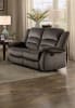 Jarita 2 Piece Double Reclining Sofa Set in Chocolate by Home Elegance - HEL-8329CH - Image 4 of 0