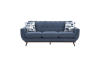 Everton Sofa in Blue Fabric by Home Elegance - HEL-8341BL-3RV - Image 1 of 0