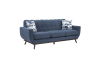 Everton Sofa in Blue Fabric by Home Elegance - HEL-8341BL-3RV - Image 4 of 0