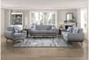 Everton Love Seat in Gray Fabric by Home Elegance - HEL-8341GY-2RV - Image 3 of 0