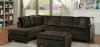 Emilio Sectional Sofa in Chocolate by Home Elegance - HEL-8367CH - Image 2 of 0