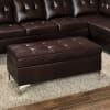 Barrington Sectional Sofa in Brown by Home Elegance - HEL-8378BRW - Image 3 of 0