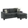 Slater Reversible Sofa Chaise in Gray by Home Elegance - HEL-8401GY-3SC - Image 2 of 0