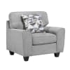 Bennett Modern Upholstered Chair in Grey Chenille Fabric by Home Elegance - HEL-8416GY-1 - Image 1 of 0