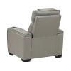 Apex Power Double Reclining Chair in Gray Top-Grain Leather Finish by Home Elegance - HEL-8449GY-1PWHM - Image 4 of 0
