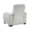 Ronan Reclining Chair in Light Gray Microfiber Upholstery by Home Elegance - HEL-8455GRY-1 - Image 2 of 0
