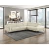 Giselle 2 Piece Sectional with Right Side Chaise in Beige Top Grain Leather by Home Elegance - HEL-8456BEG-22LRC - Image 2 of 0