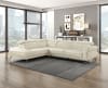 Giselle 2 Piece Sectional with Left Side Chaise in Beige Top Grain Leather by Home Elegance - HEL-8456BEG-2LC2R - Image 2 of 0
