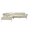 Giselle 2 Piece Sectional with Left Side Chaise in Beige Top Grain Leather by Home Elegance - HEL-8456BEG-2LC2R - Image 3 of 0