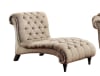 St. Claire Love Seat in Brown by Home Elegance - HEL-8469-2 - Image 2 of 0