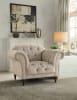 St. Claire Love Seat in Brown by Home Elegance - HEL-8469-2 - Image 3 of 0
