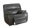 Pecos Double Reclining Sofa in Grey by Home Elegance - HEL-8480GRY-3 - Image 2 of 0