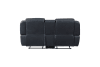 Littleton Double Reclining Love Seat in Blue Fabric by Home Elegance - HEL-8516BU-2 - Image 5 of 0