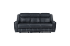 Littleton Double Reclining Sofa in Blue Fabric by Home Elegance - HEL-8516BU-3 - Image 1 of 0