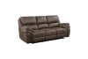 Proctor 2 Piece Power Double Reclining Sofa Set in Brown Fabric by Home Elegance - HEL-8517BRW-PW - Image 5 of 0