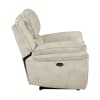 Proctor Power Reclining Microfiber Chair in Sand Polished Microfiber Upholstery by Home Elegance - HEL-8517PWT-1PW - Image 3 of 0