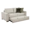 Isla Love Seat with Pull-out Bed in Sage Sand Microfiber by Home Elegance - HEL-8548-22ACLA - Image 1 of 0