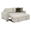Isla Love Seat with Pull-out Bed in Sage Sand Microfiber by Home Elegance - HEL-8548-22ACLA - Image 3 of 0