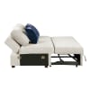 Isla Love Seat with Pull-out Bed in Beige Microfiber by Home Elegance - HEL-8548BE-22ACLA - Image 2 of 0