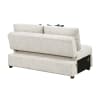 Isla Sleeper Loveseat with Pull-out Bed in Beige Microfiber by Home Elegance - HEL-8548BE-2ACL - Image 4 of 0