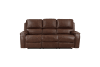 Newnan 2 Piece Double Reclining Sofa Set in Brown Fabric by Home Elegance - HEL-8549BRW - Image 4 of 0
