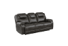 Gainesville Double Reclining Sofa in Chocolate Fabric by Home Elegance - HEL-8560PM-3 - Image 4 of 0
