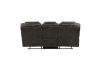 Gainesville Double Reclining Sofa in Chocolate Fabric by Home Elegance - HEL-8560PM-3 - Image 5 of 0