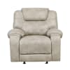 Gainesville Power Reclining Sofa in Polished Pewter Microfiber by Home Elegance - HEL-8560PT-3 - Image 4 of 0