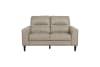 Lewes Love Seat in Latte Fabric by Home Elegance - HEL-8566LTE-2 - Image 1 of 0