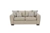 Silverthorne Love Seat in Light Brown Fabric by Home Elegance - HEL-8579SS-2 - Image 1 of 0