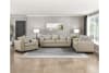Silverthorne Love Seat in Light Brown Fabric by Home Elegance - HEL-8579SS-2 - Image 3 of 0