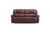 Lyman Double Reclining Sofa in Brown Fabric by Home Elegance - HEL-8588BR-3 - Image 1 of 0
