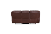 Lyman Double Reclining Sofa in Brown Fabric by Home Elegance - HEL-8588BR-3 - Image 5 of 0