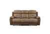 Glendale Double Reclining Sofa in Brown Fabric by Home Elegance - HEL-8599BR-3 - Image 1 of 0