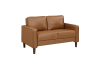 Malcolm Love Seat in Brown Fabric by Home Elegance - HEL-9203BRW-2 - Image 4 of 0