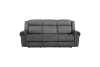 Brennen Power Double Reclining Sofa in Charcoal Fabric by Home Elegance - HEL-9204CC-3PW - Image 1 of 0