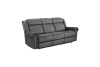 Brennen Power Double Reclining Sofa in Charcoal Fabric by Home Elegance - HEL-9204CC-3PW - Image 4 of 0