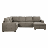 Elton 3 Piece Sectional in Brown Fabric by Home Elegance - HEL-9206BR-33LRC - Image 5 of 0