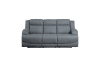 Camryn 2 Piece Power Double Reclining Sofa Set in Graphite Blue Fabric by Home Elegance - HEL-9207GPB-PW - Image 4 of 0