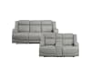 Camryn 2 Piece Double Reclining Sofa Set in Gray Fabric by Home Elegance - HEL-9207GRY - Image 3 of 0